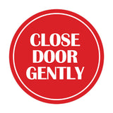 Signs ByLITA Circle Close Door Gently Wall or Door Sign