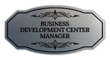 Signs ByLITA Victorian Business Development Center Manager Graphic Wall or Door Sign