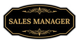 Signs ByLITA Victorian Sales Manager Graphic Wall or Door Sign