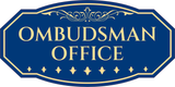 Victorian Plus Ombudsman Office Wall or Door Sign | Legal and Courtroom Decoration