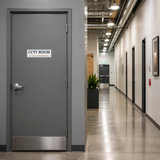 Standard Plus CCTV Room — Authorized Personnel Only — Wall or Door Sign | Specialist Room - Sign