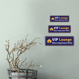 Standard Plus VIP Lounge (Very Important Pets) Door or Wall Sign | Pet Shop Signage