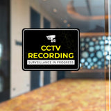 Classic Framed Plus CCTV Recording – Surveillance in Progress Door or Wall Sign | Surveillance & Alarm Systems