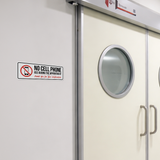 Standard Plus No Cell Phone Use During Your Appointment Wall or Door Sign | No Cell Phone Signs - Sign