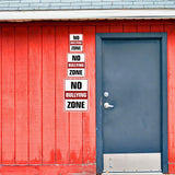 Portrait Round Plus No Bullying Zone Wall or Door Sign | Warning Signage