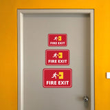 Classic Framed Plus Fire Exit Wall or Door Sign | Workplace Health and Safety