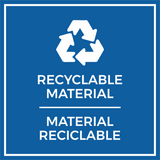 Signs ByLITA Square Recyclable Material Door or Wall Sign | Spanish Bilingual Business And Office Signs