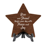Good Morning Star Table Sign | Family and Faith Home Decor | Church And Home Table Signs