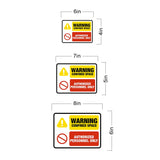 Classic Framed Plus Warning: Confined Space – Authorized Personnel Only Door or Wall Sign | Miscellaneous Warning Signs - Industrial & Construction