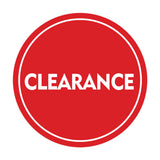 Signs ByLITA Circle Clearance Wall or Door Sign