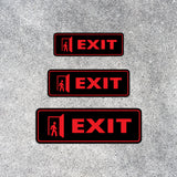 Standard Plus Exit Wall or Door Sign | Public Spaces Signage