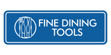 Signs ByLITA Standard Fine Dining Tools Door or Wall Sign Easy Installation | Durable Construction | Kitchen Essentials | Hygiene | AirBnB Signs