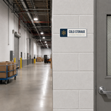 Standard Plus Cold Storage — Authorized Personnel Only — Wall or Door Sign | Specialist Room - Sign