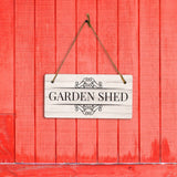 Garden Shed 5x10 Hanging Wall or Door Sign