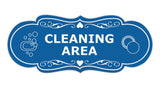 Signs ByLITA Designer Cleaning Area Makeup Area Wall or Door Sign