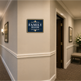 Classic Framed Plus Family Room — Wall or Door Sign | Funeral and Memorial Services - Room & Area - Sign