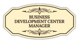 Signs ByLITA Victorian Business Development Center Manager Graphic Wall or Door Sign