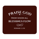 Designs ByLITA Religious Decor Rectangle Mouse Pad - 7.75 x 9.25"