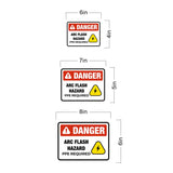 Classic Framed Plus Danger: Arc Flash Hazard – PPE Required Door or Wall Sign | Miscellaneous Warning Signs - Industrial & Construction
