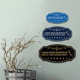 Signs ByLITA Victorian I make beer disappear, what's your superpower? Wall or Door Sign