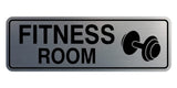 Standard Fitness Room Wall or Door Sign