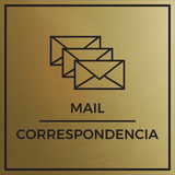 Signs ByLITA Square Mail Door or Wall Sign | Spanish Bilingual Business and Office Signs