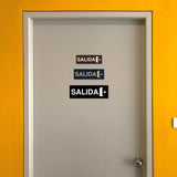 Signs ByLITA Basic Salida Wall or Door Sign