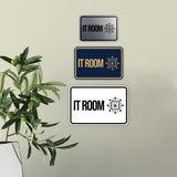 Classic Framed IT Room Wall or Door Sign