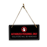 Business & Workplace Decor 5x10 Hanging Plus Wall or Door Sign