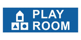 Basic Play Room Wall or Door Sign