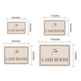 Classic Framed Plus Lash Room — Wall or Door Sign | Treatment Room - Sign