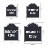 Treatment Room' Headstone - Wall or Door Signs ? Access & Control Sign