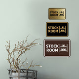 Signs ByLITA Classic Framed Stock Room Wall or Door Sign
