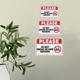 Classic Framed Plus Please Do Not Smoke Or Vape Indoors Door or Wall Sign | Public Notice Signs