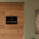 Classic Framed Plus Nail Room — Wall or Door Sign | Treatment Room - Sign