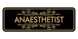 Signs ByLITA Standard Anaesthetist Wall or Door Sign