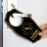 Signs ByLITA Cleaning in Progress Door Hanger
