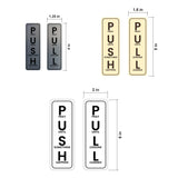 Signs ByLITA Vertical Push and Pull - Christian Door Signs (Christian Motivational Acronym) Door Sign