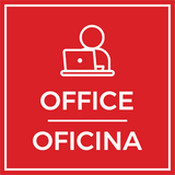 Signs ByLITA Square Office Wall or Door Sign | Spanish Bilingual Business And Office Signs