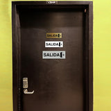 Signs ByLITA Basic Salida Wall or Door Sign