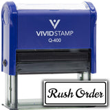All Quality Rush Order Self-Inking Rubber Stamp | Business and Packaging Stamps
