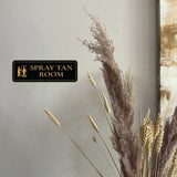 Standard Plus Spray Tan Room — Wall or Door Sign | Treatment Room - Sign