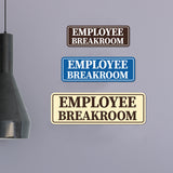 Standard Employee Breakroom Wall or Door Sign