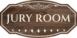 Victorian Plus Jury Room Wall or Door Sign | Legal and Courtroom Decoration