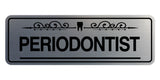 Signs ByLITA Standard Periodontist Tooth Graphic Dentist Office Decor Wall or Door Sign