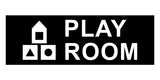 Basic Play Room Wall or Door Sign