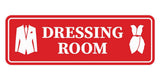 Standard Dressing Room Wall or Door Sign