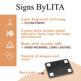 Signs ByLITA Classic Framed Parking Lot Notice: We Accept No Liability For Cars or Personal Property Damaged or Stolen On These Premises Door or Wall Sign Easy Installation | Warning Health & Safety | Office & Venues