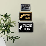 Classic Framed Dressing Room Wall or Door Sign
