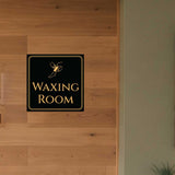 Square Plus Waxing Room — Wall or Door Sign | Treatment Room - Sign